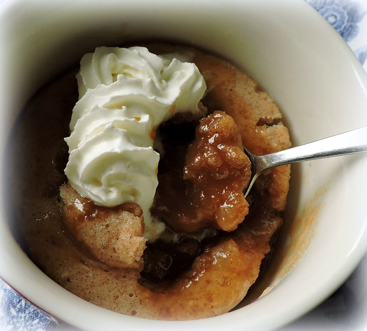 Caramel Apple Mug Cake The English Kitchen